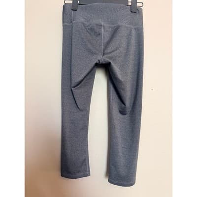 Champion Women’s Athletic Stretch Activewear High Rise Crop Leggings Gray S EUC - Thumbnail 9