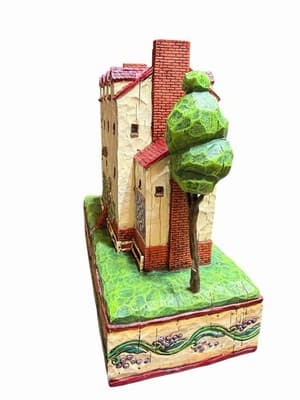 Set Heartwood Creek Jim Shore Main House And Amish Salt Cabin Home Enesco Both - Thumbnail 4