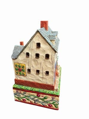 Set Heartwood Creek Jim Shore Main House And Amish Salt Cabin Home Enesco Both - Thumbnail 17