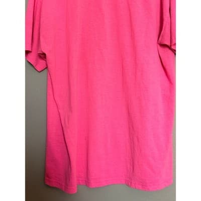 Pac-Man Graphic T Shirt Pink Retro Arcade Crew Neck Short Sleeve Women’s L - Thumbnail 7