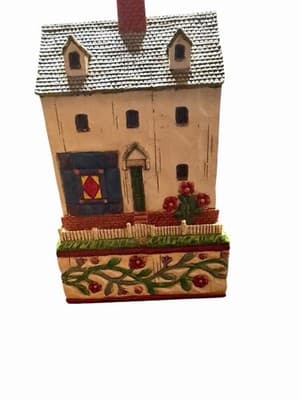 Set Heartwood Creek Jim Shore Main House And Amish Salt Cabin Home Enesco Both - Thumbnail 3