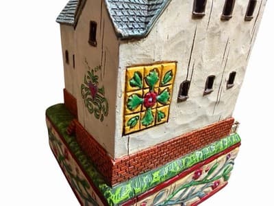 Set Heartwood Creek Jim Shore Main House And Amish Salt Cabin Home Enesco Both - Thumbnail 20
