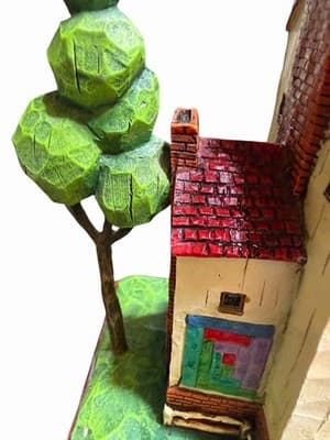 Set Heartwood Creek Jim Shore Main House And Amish Salt Cabin Home Enesco Both - Thumbnail 11