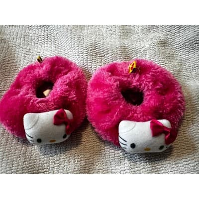 Build A Bear Workshop Hello Kitty With Bow Fuzzy Sanrio Shoes Set Pink NWOT - Thumbnail 3