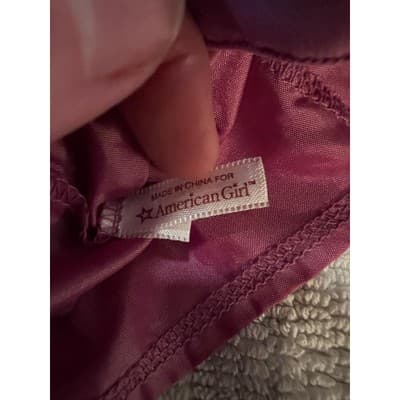 American Girl Doll Just Like You Embroidered Sequin Sleeveless Party Dress Pink - Thumbnail 11