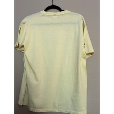 Gulf Coast Sportswear Vintage Hastings Guitar Music Store T Shirt Yellow Men’s L - Thumbnail 2