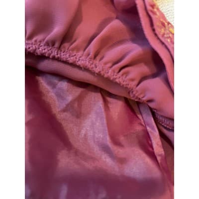 American Girl Doll Just Like You Embroidered Sequin Sleeveless Party Dress Pink - Thumbnail 10
