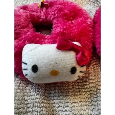 Build A Bear Workshop Hello Kitty With Bow Fuzzy Sanrio Shoes Set Pink NWOT - Thumbnail 6