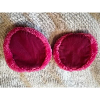 Build A Bear Workshop Hello Kitty With Bow Fuzzy Sanrio Shoes Set Pink NWOT - Thumbnail 4