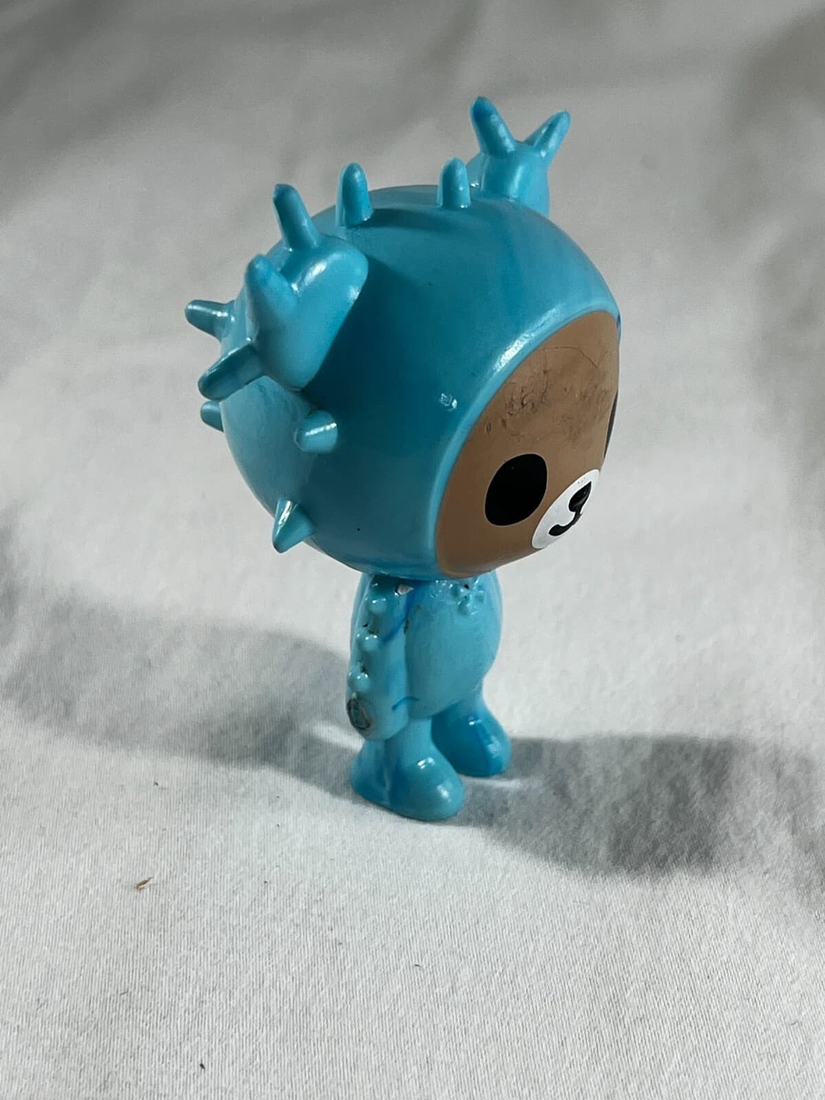 Tokidoki Cactus Sonic Toy Figure Blue Bear 3" 2022 Nice - Thumbnail 6