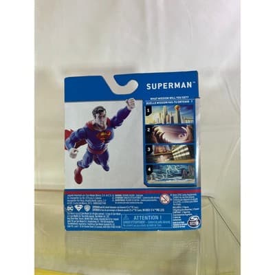 NEW Spin Master DC Heroes 1st Edition Superman - Thumbnail 5