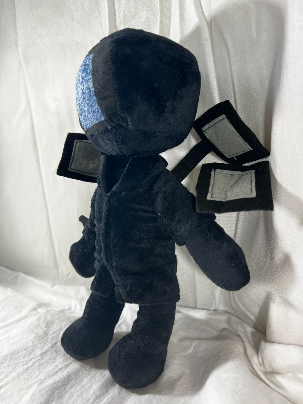 Skibidi Toilet Plushies Collection Plush Stuffed Toy 10" Black NEW - Thumbnail 2