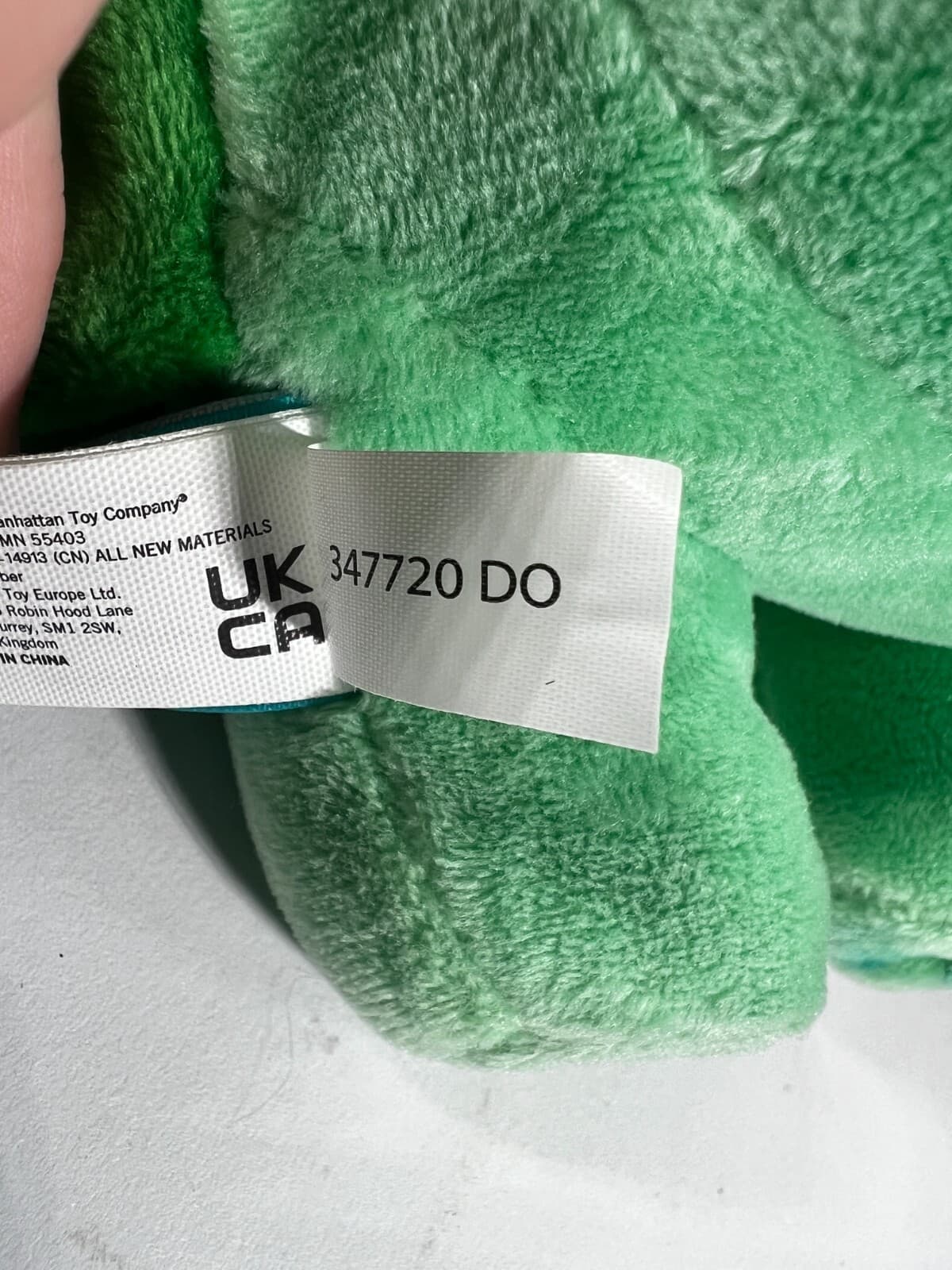 The Manhattan Toy Company Morphies Furttleaf Plush Green Stuffed Animal 8" 2022 - Thumbnail 8