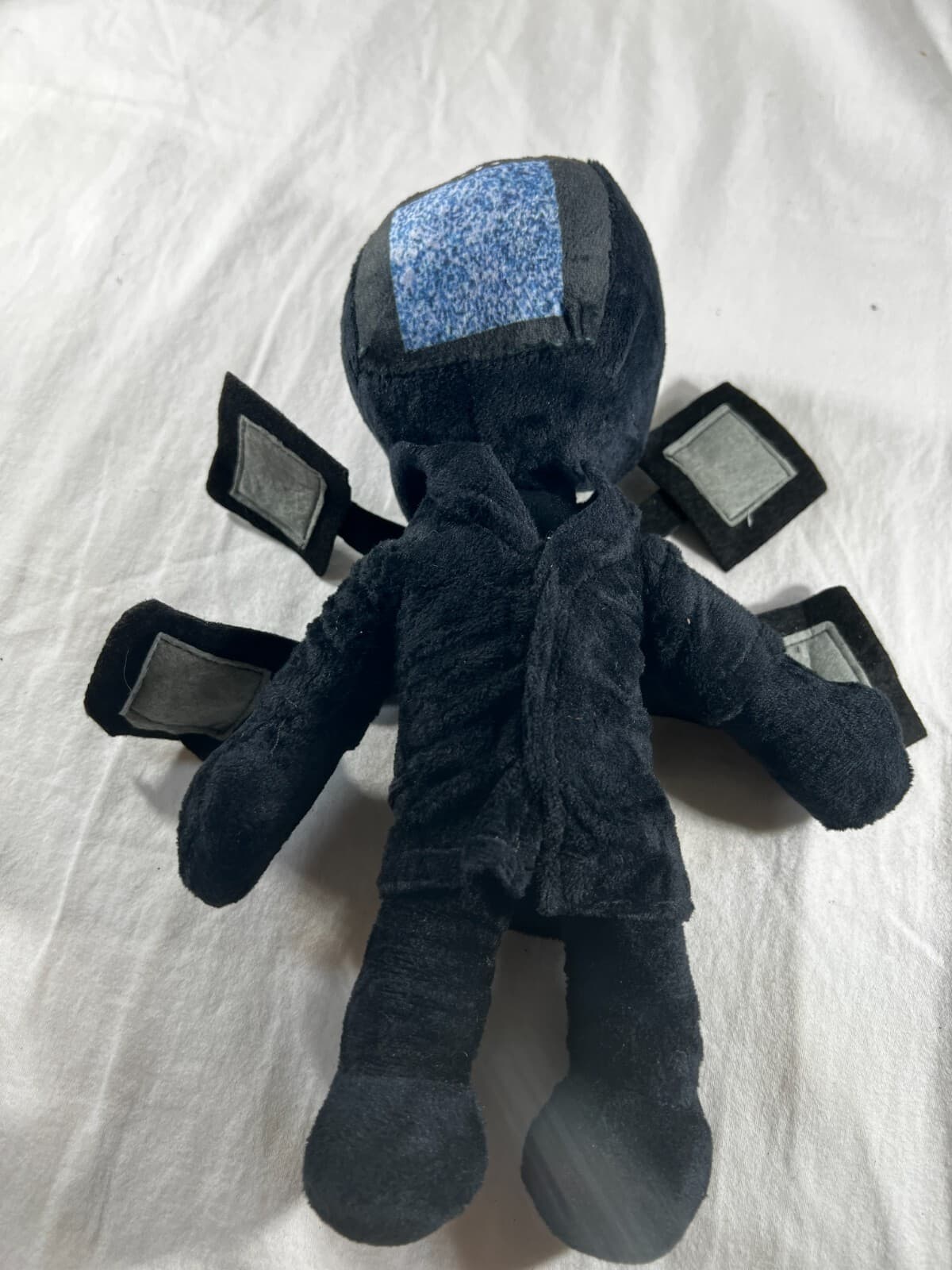 Skibidi Toilet Plushies Collection Plush Stuffed Toy 10" Black NEW - Thumbnail 4