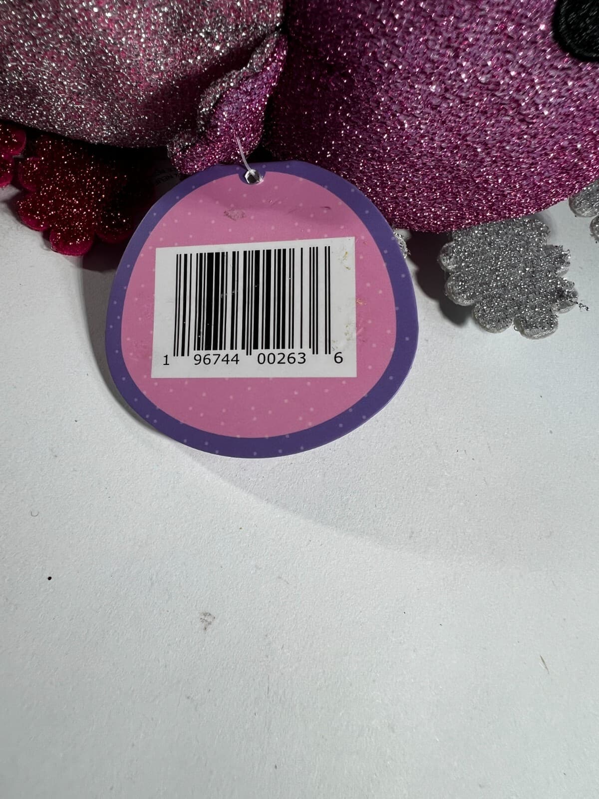 TeeTurtle The Original Reversible Axolotl Plushie Pink Purple Sparkle NEW - Thumbnail 7