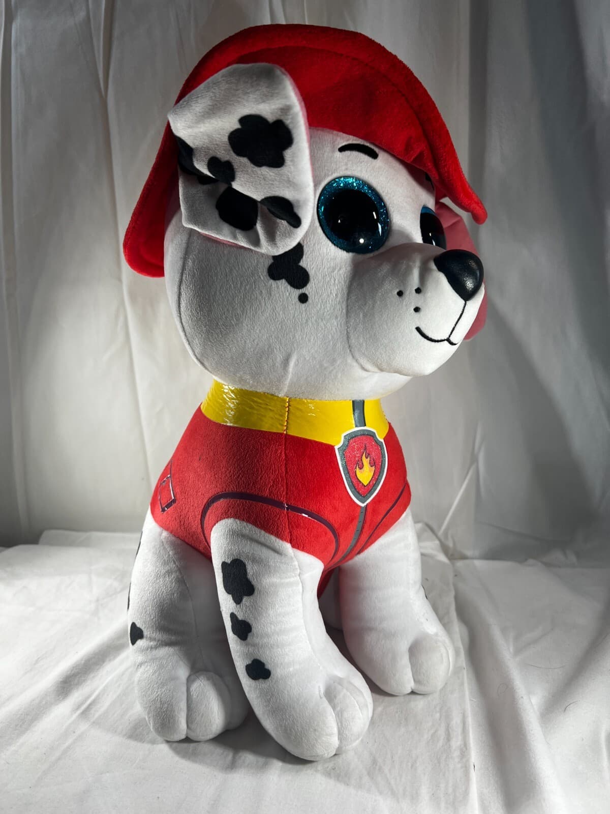 TY Beanie Boos Paw Patrol Marshall Plush Stuffed Toy 20" Glitter-Eye 2019 Nice - Thumbnail 7