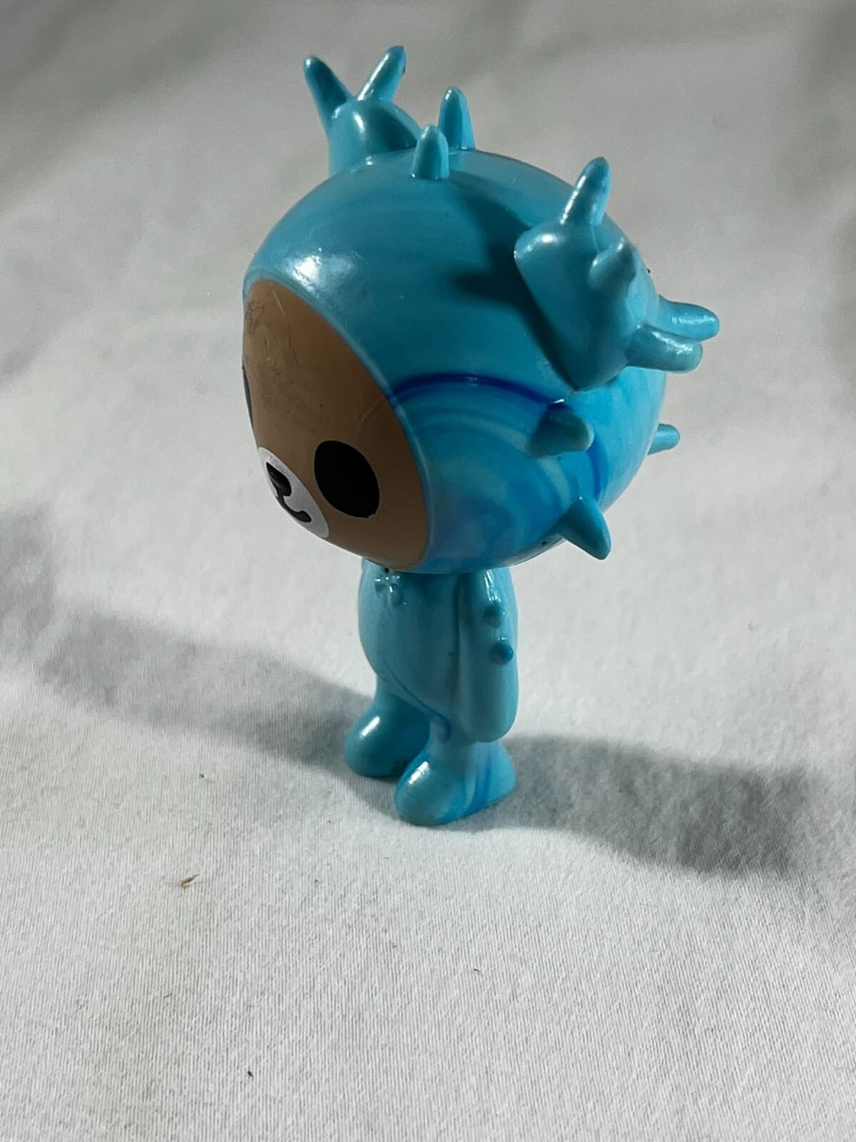Tokidoki Cactus Sonic Toy Figure Blue Bear 3" 2022 Nice - Thumbnail 3