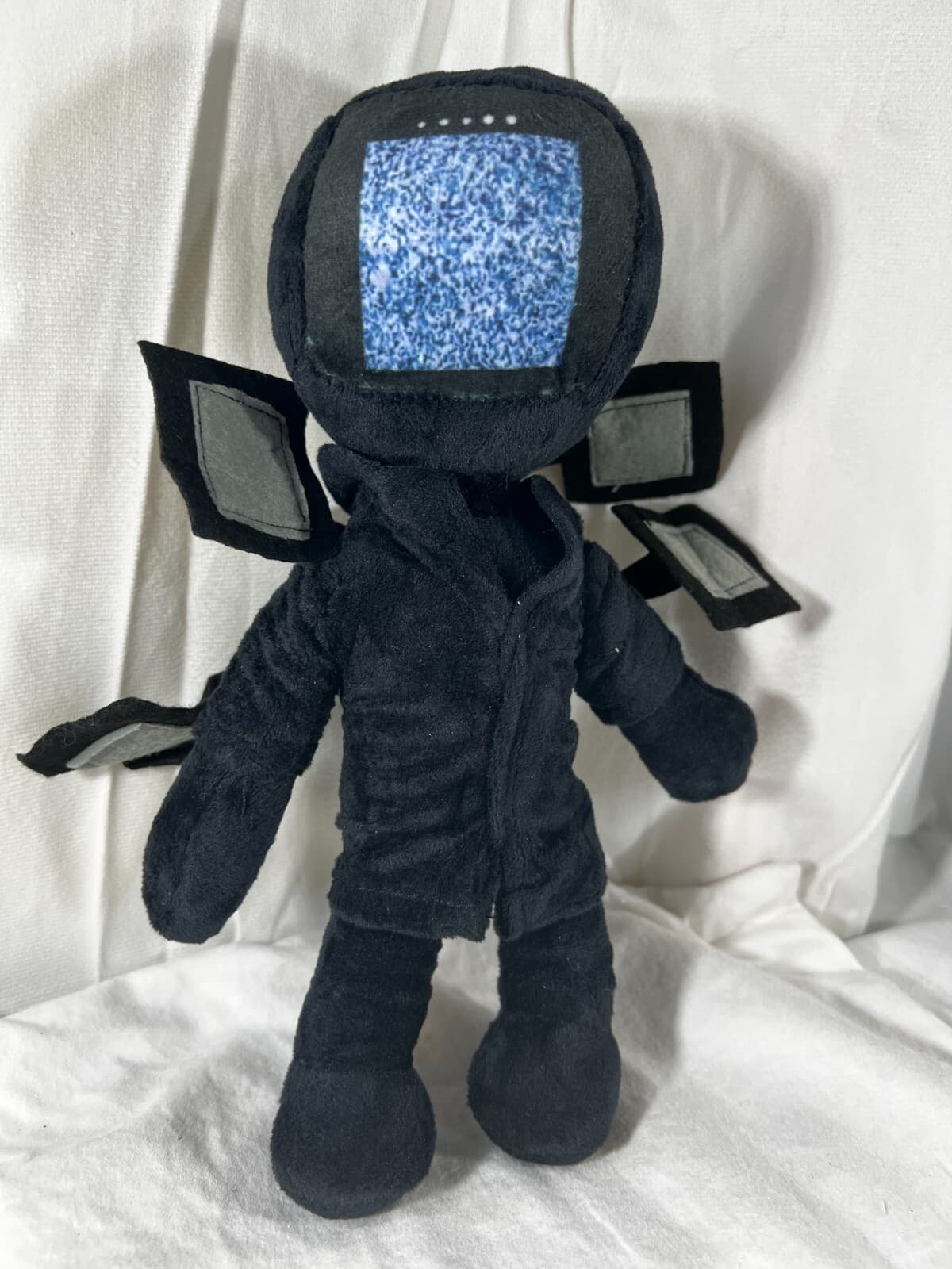Skibidi Toilet Plushies Collection Plush Stuffed Toy 10" Black NEW - Thumbnail 3