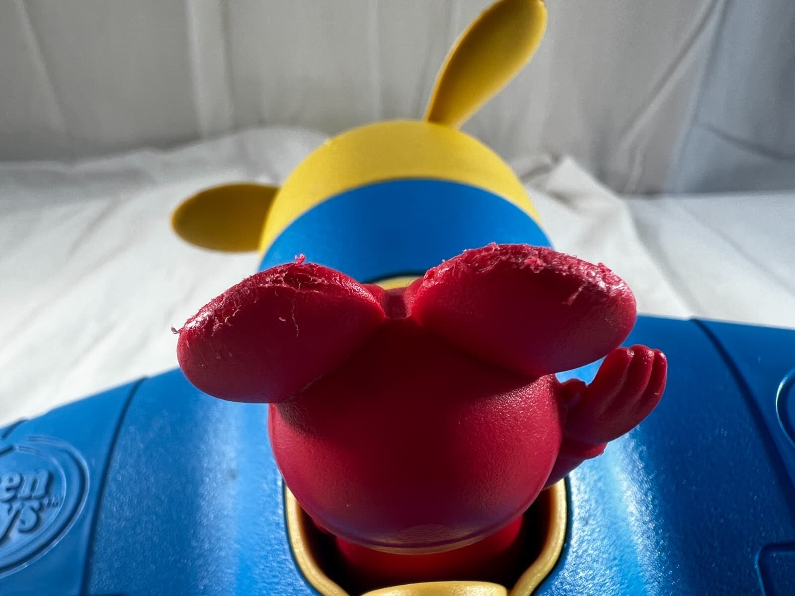 Disney Baby Green Toys Mickey Mouse Airplane Pull Toy Wobble Plane 100% Recycled - Thumbnail 12
