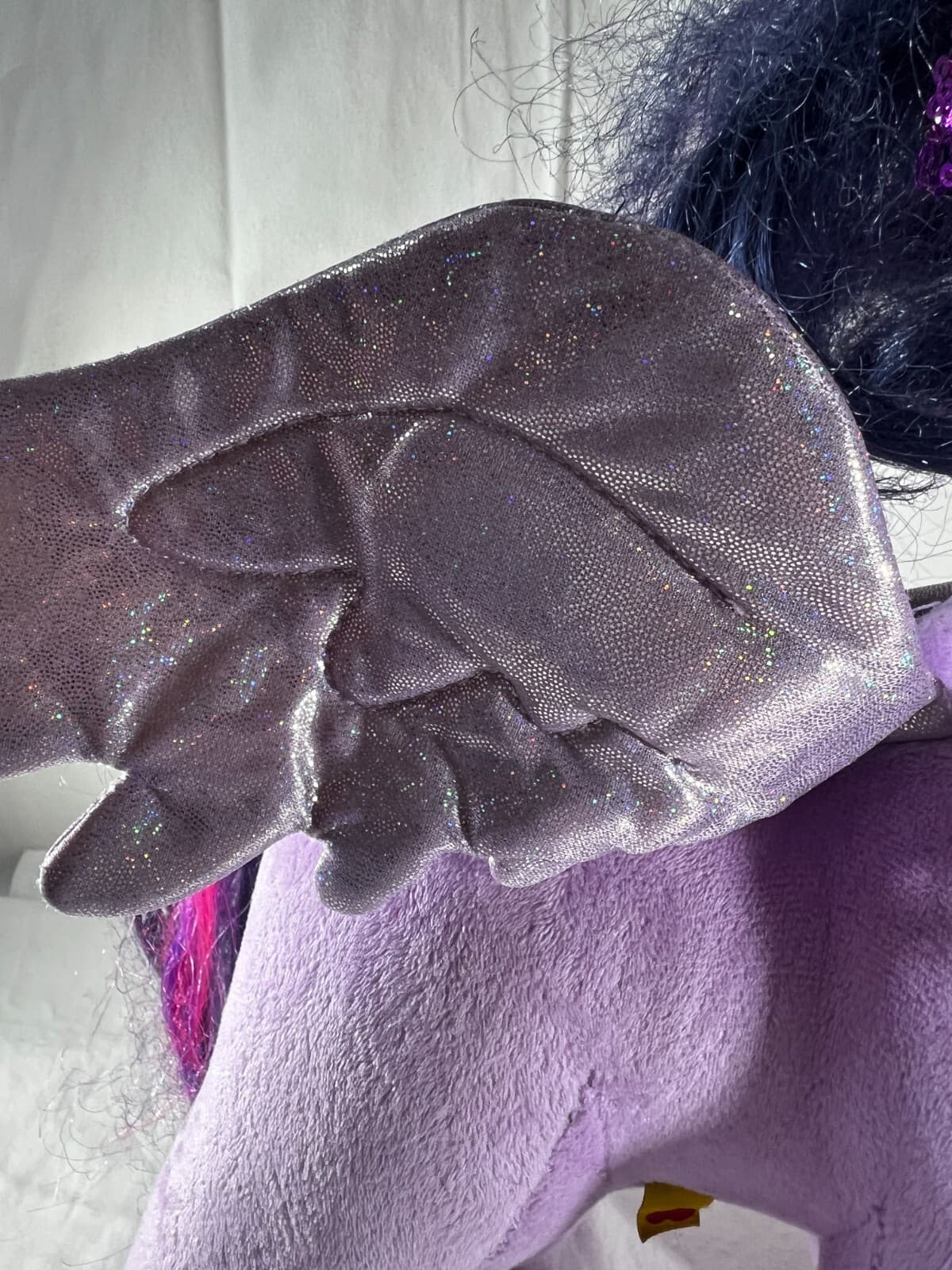 Hasbro My Little Pony Plush Baby Pegasus 2013 Original Twilight Sparkle Unicorn - Thumbnail 5