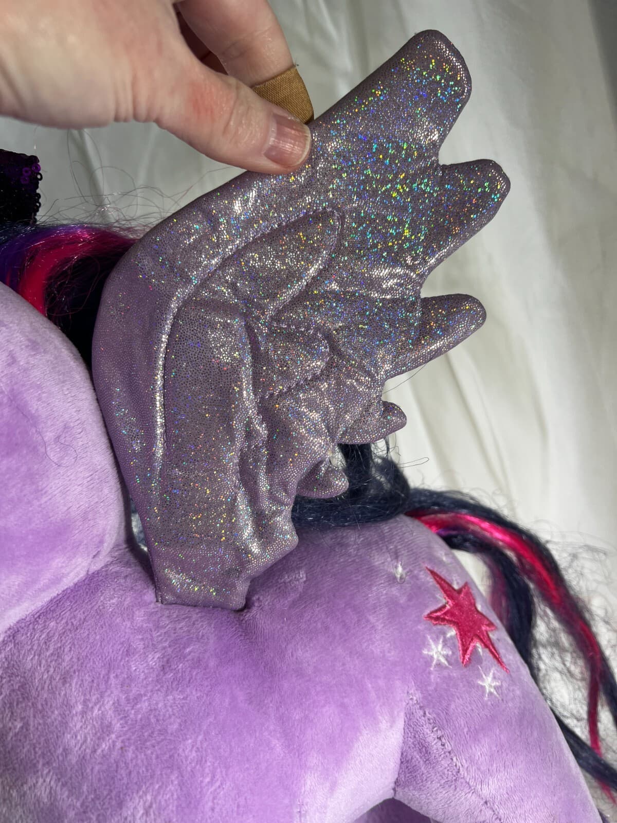 Hasbro My Little Pony Plush Baby Pegasus 2013 Original Twilight Sparkle Unicorn - Thumbnail 10