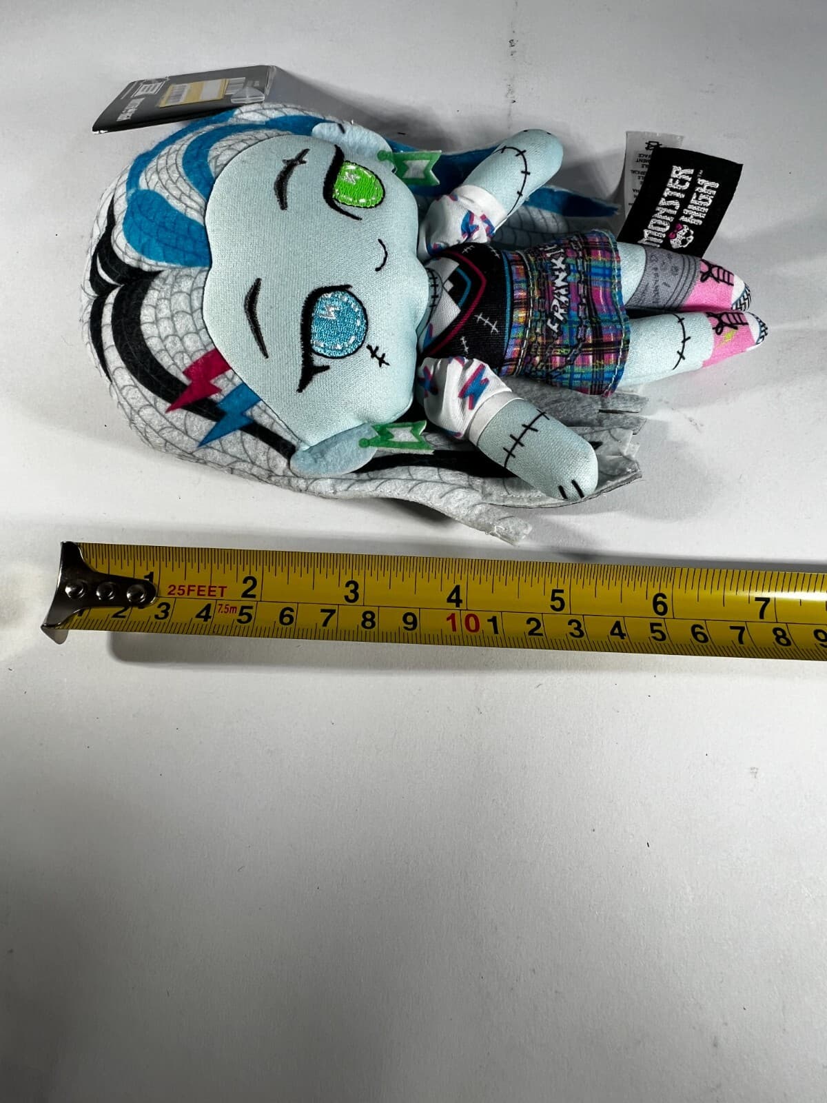 Mattel MONSTER HIGH Stitchlings FRANKIE STEIN Plush Stuffed Talking Doll 7" NEW - Thumbnail 8