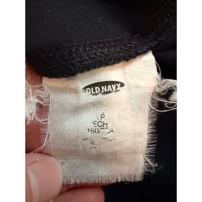 Old Navy Fitted Sweater Mini Skirt Black Small Elastic Waist Pencil Style - Thumbnail 9