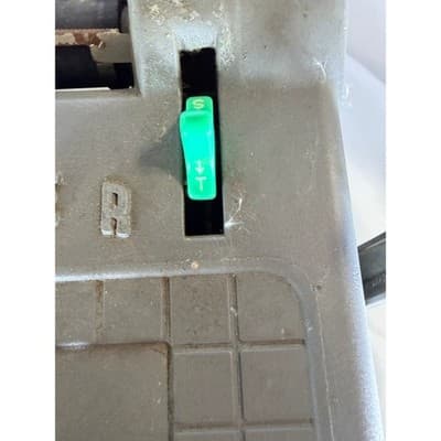 Vintage Tower Mechanical Adding Machine Bakelite Green Keys Crank Calculator - Thumbnail 6
