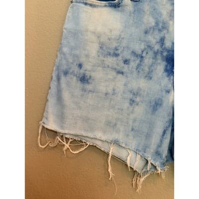 Universal Threads Jean Shorts Small Blue NWOT High Rise Midi Cut Off - Thumbnail 5