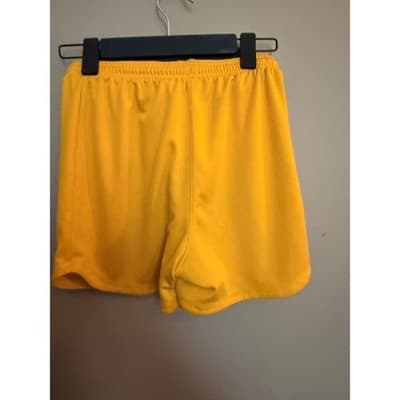 Nike Dri-Fit Athletic Shorts Women's Drawstring Elastic Waistband Yellow XS - Thumbnail 7