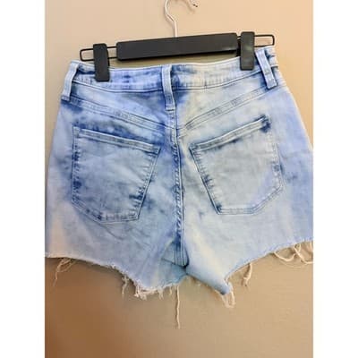 Universal Threads Jean Shorts Small Blue NWOT High Rise Midi Cut Off - Thumbnail 9