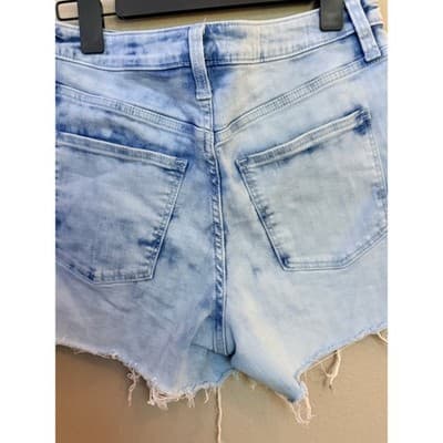 Universal Threads Jean Shorts Small Blue NWOT High Rise Midi Cut Off - Thumbnail 11