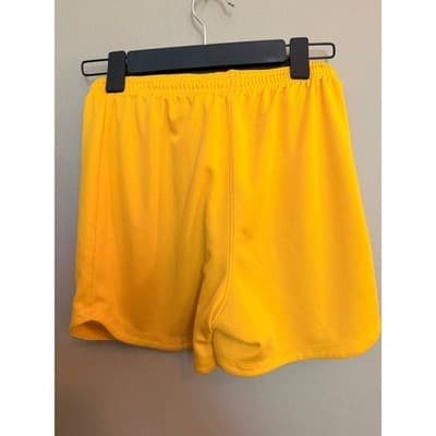 Nike Dri-Fit Athletic Shorts Women's Drawstring Elastic Waistband Yellow XS - Thumbnail 8