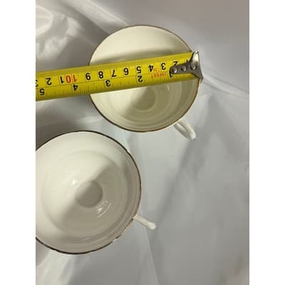 Set of 2 Forget Me Not by Rosina Hammersley Teacups Vintage Discontinued - Thumbnail 15