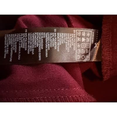 Forever 21 Fitted Shorts Women's Small Front Zipper Mid Rise Dark Plum - Thumbnail 12