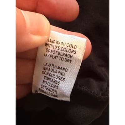 Heart & Hips Long Fitted Mini Dress Small Black Ruched Asymmetrical Bodycon - Thumbnail 11
