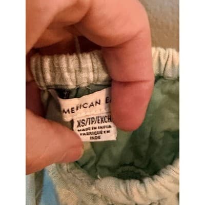 American Eagle Mini Skirt Sundress XS Plaid Green Adjustable Spaghetti Strap - Thumbnail 12