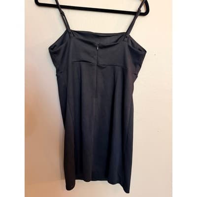 Wild Fable Summer Mini Dress Women's M Black Adjustable Spaghetti Strap - Thumbnail 8