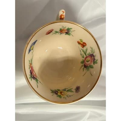 Vintage Syracuse China Old Ivory Tea Cup Gold Trim Floral Cottage - Thumbnail 12