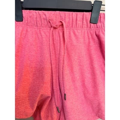 Athletic Works Women’s Shorts Rose Small 4-6 Drawstring Elastic Waistband - Thumbnail 4