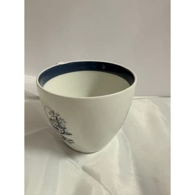 Vintage Alfred Meakin Tea Cup Bone China England Blue Transferware Cottage - Thumbnail 16