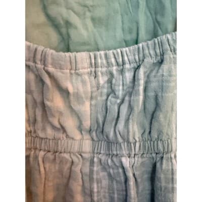 American Eagle Mini Skirt Sundress XS Plaid Green Adjustable Spaghetti Strap - Thumbnail 13