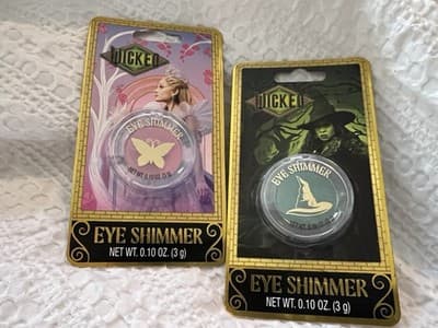 NEW Wicked Movie For Good Eyeshadow Eye Shimmer Set Of 2 Glinda Elphaba Makeup - Thumbnail 15