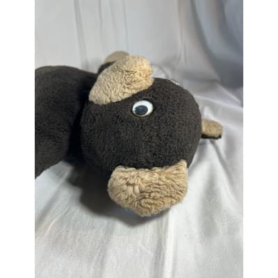 Googly Eye Old Vintage Brown Teddy Bear Stuffed Animal Plush Toy 18" RARE MCM - Thumbnail 12