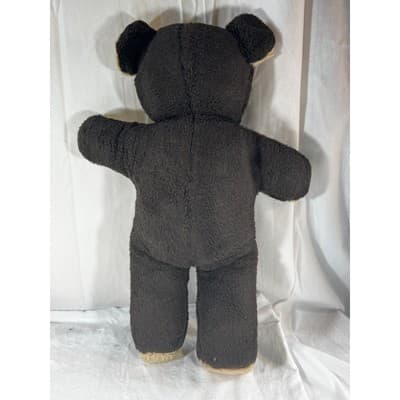 Googly Eye Old Vintage Brown Teddy Bear Stuffed Animal Plush Toy 18" RARE MCM - Thumbnail 2
