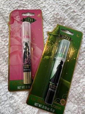 New Wicked For Good Eye Shimmer Crayon Eyeshadow Glinda Elphaba Set Makeup Gift - Thumbnail 11