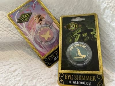 NEW Wicked Movie For Good Eyeshadow Eye Shimmer Set Of 2 Glinda Elphaba Makeup - Thumbnail 14
