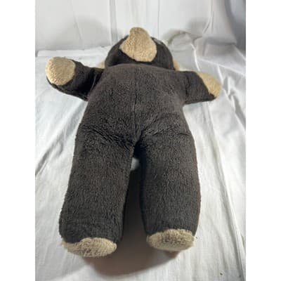 Googly Eye Old Vintage Brown Teddy Bear Stuffed Animal Plush Toy 18" RARE MCM - Thumbnail 17