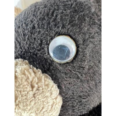 Googly Eye Old Vintage Brown Teddy Bear Stuffed Animal Plush Toy 18" RARE MCM - Thumbnail 9