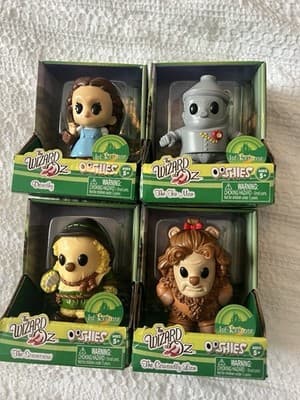 NEW Ooshies The Wizard Of Oz 1st Release 2025 Collectible Toys Set Of 4 HTF RARE - Thumbnail 9